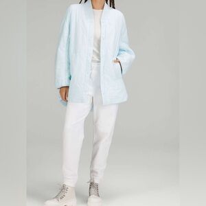 #165 NWT Lululemon Quilted Light Insulation Jacket
Powder Blue Sz 8